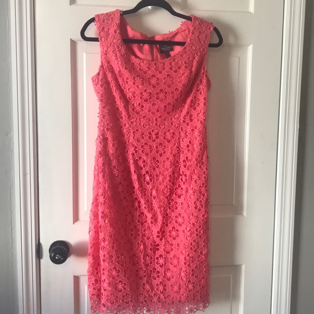 Adrianna Papell Coral Dress